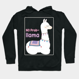 No probllama llama Hoodie